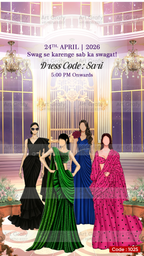Creative Wardrobe Planner Invitation | Sakhi Event | AG1025