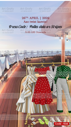 Creative Wardrobe Planner Invitation | Sakhi Event | AG1025