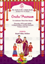 Modern House Warming ceremony Invitation with Beautiful Illustration and Picturesque Background | AG-1151