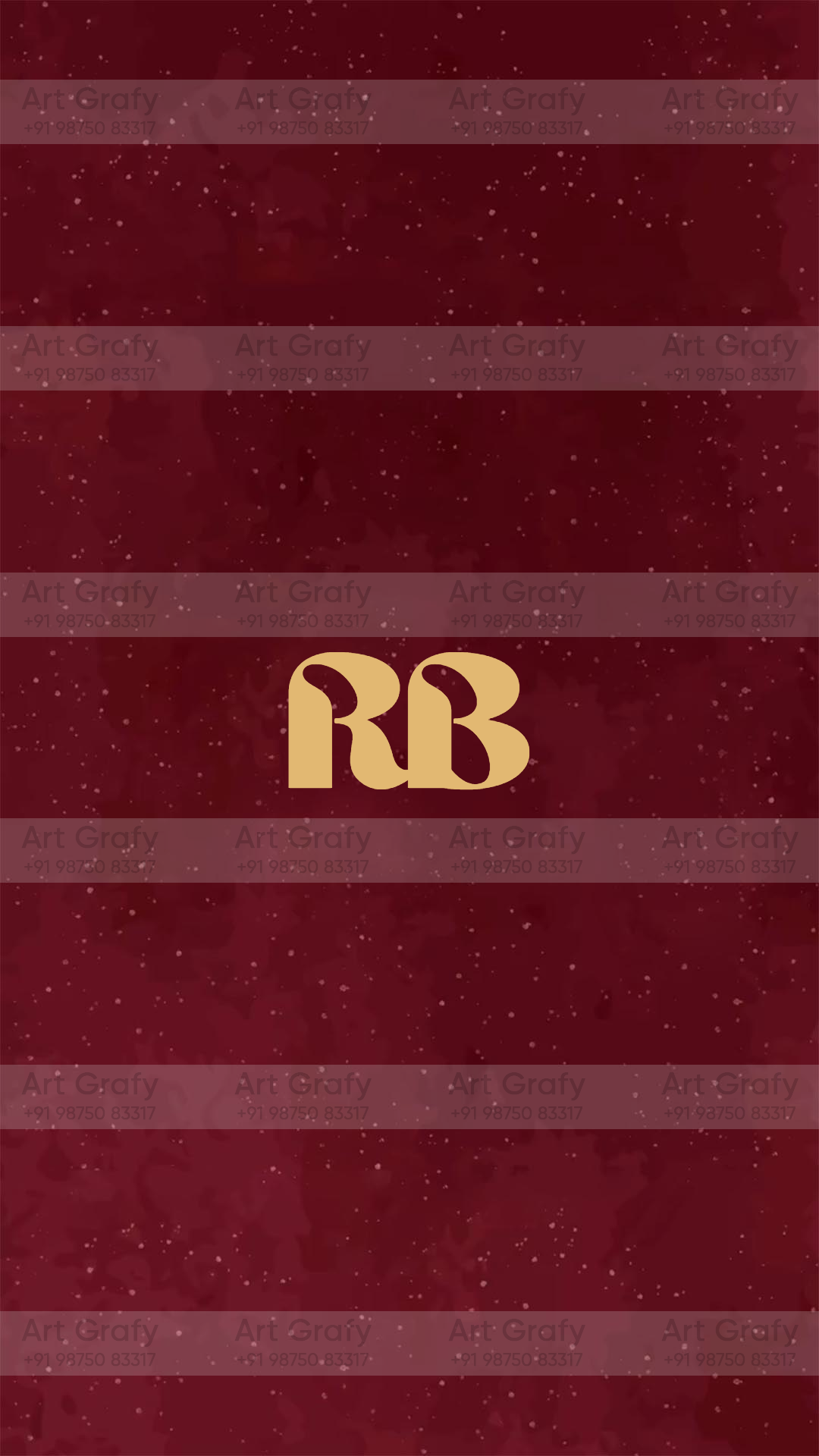 Indian Digital Wedding Ceremony Invitation Card | Gujarati language with Royal Theme design | AG1110