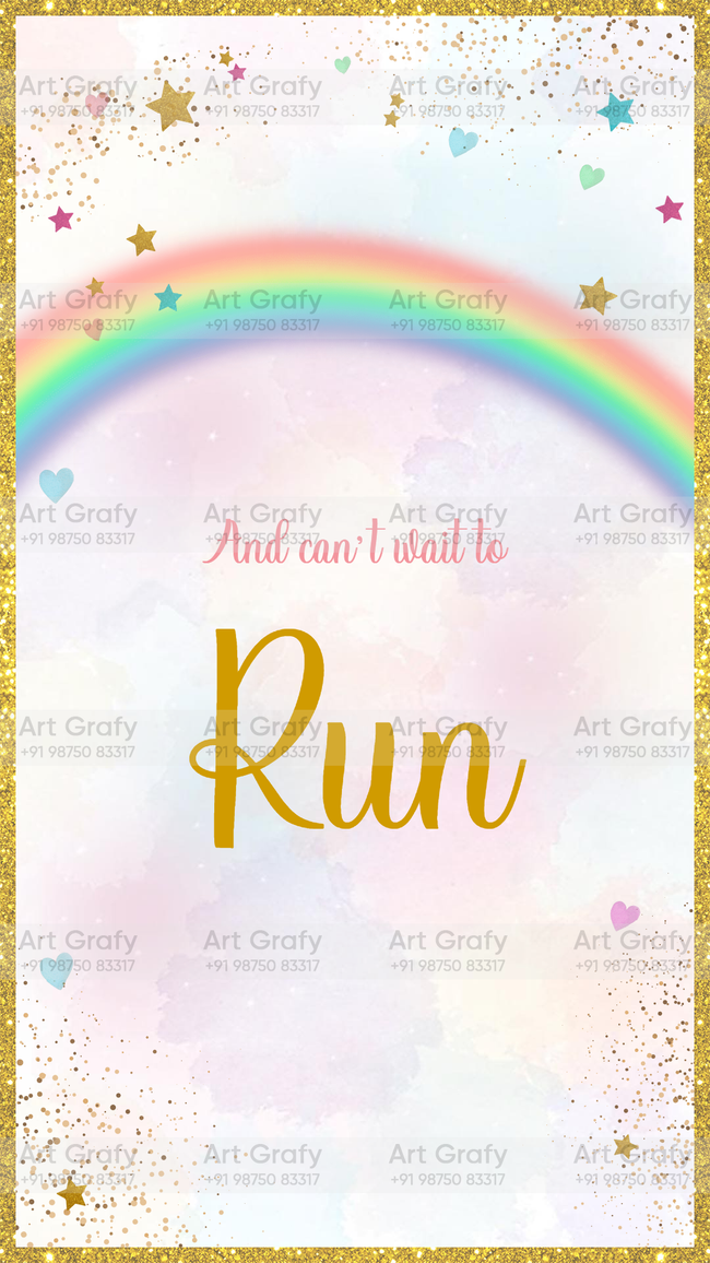 Birthday Party Invitation Card in English Language | AG-1181 Main Image