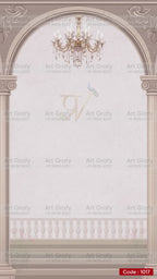 Creative Wardrobe Planner Invitation | Couple Doodle as Royal theme | AG1017