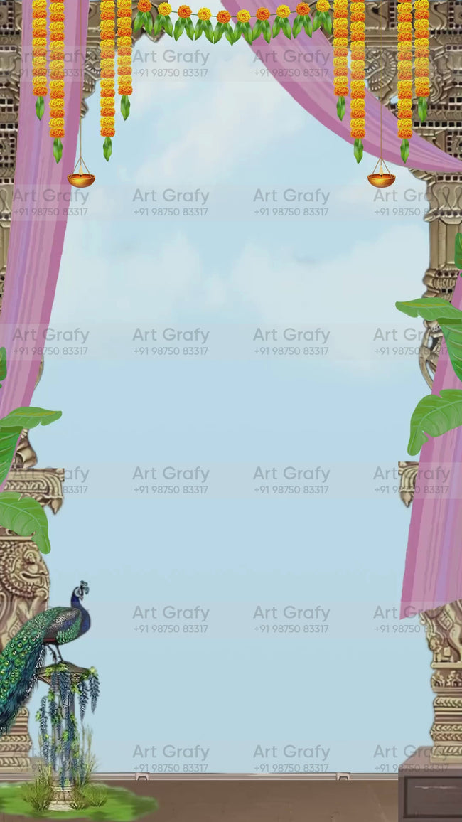 Baby Shower Invitation Video Templates | Simant vidhi Baby Shower | AG-1169 Hover Image