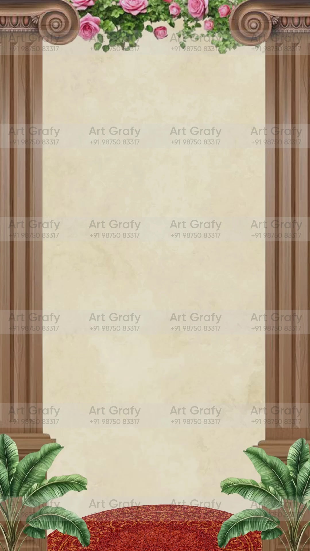 Royal Traditional Half Saree Function Invitation Card | AG-1170