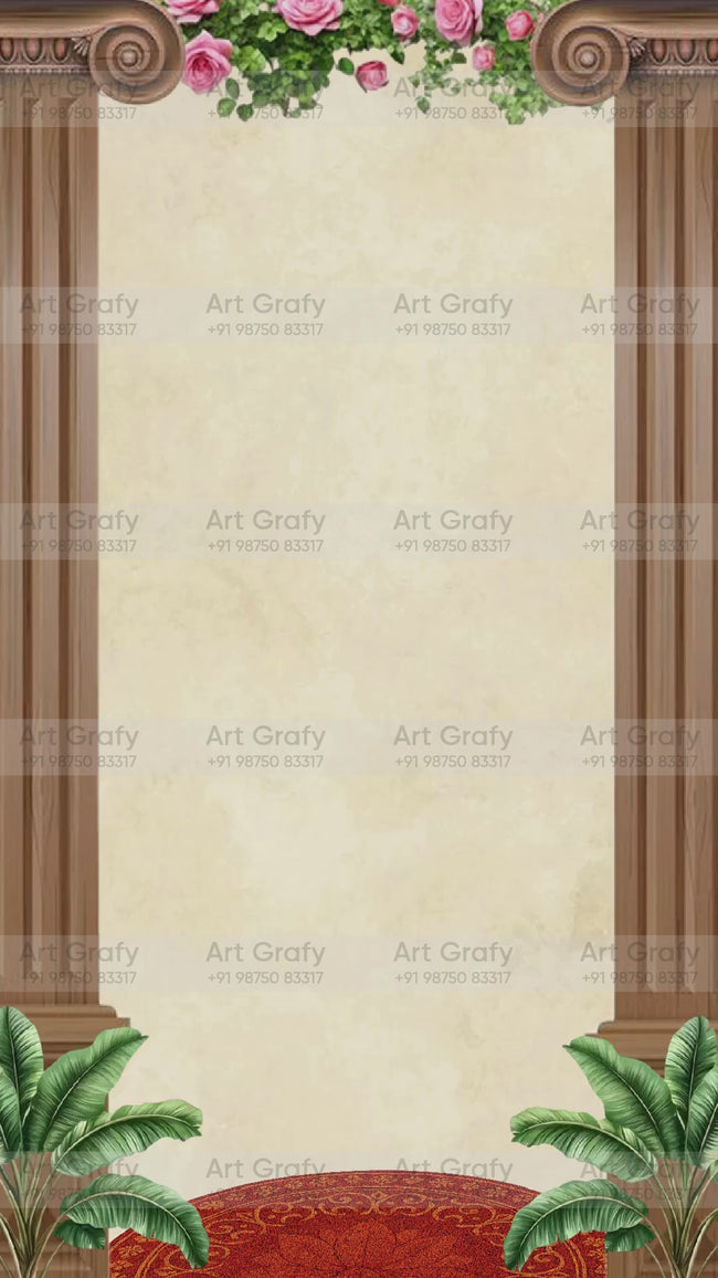 Royal Traditional Half Saree Function Invitation Card | AG-1170 Hover Image