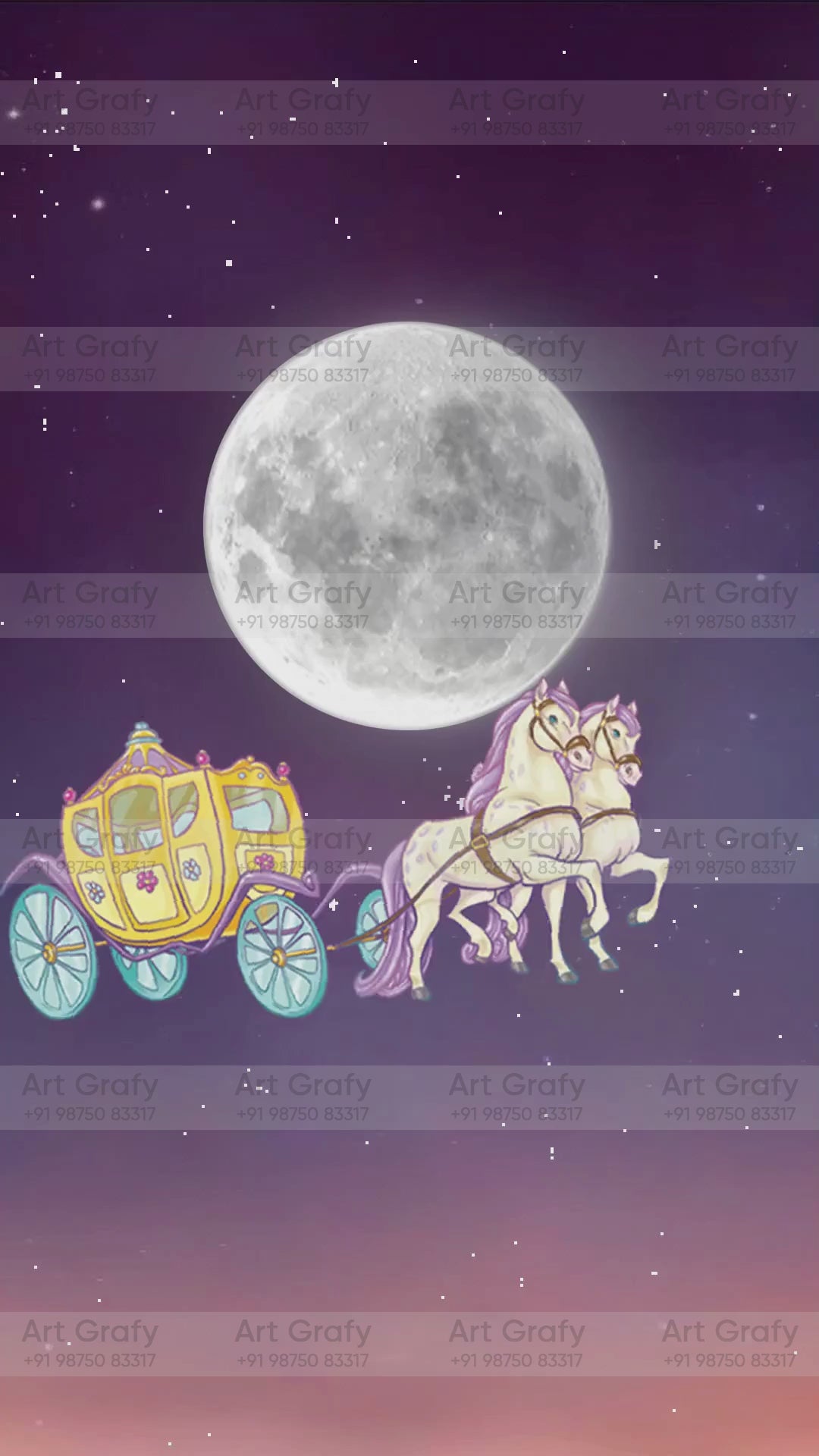 Indian Digital Wedding Ceremony Invitation Card | Gujarati language with Royal Theme design | AG1099