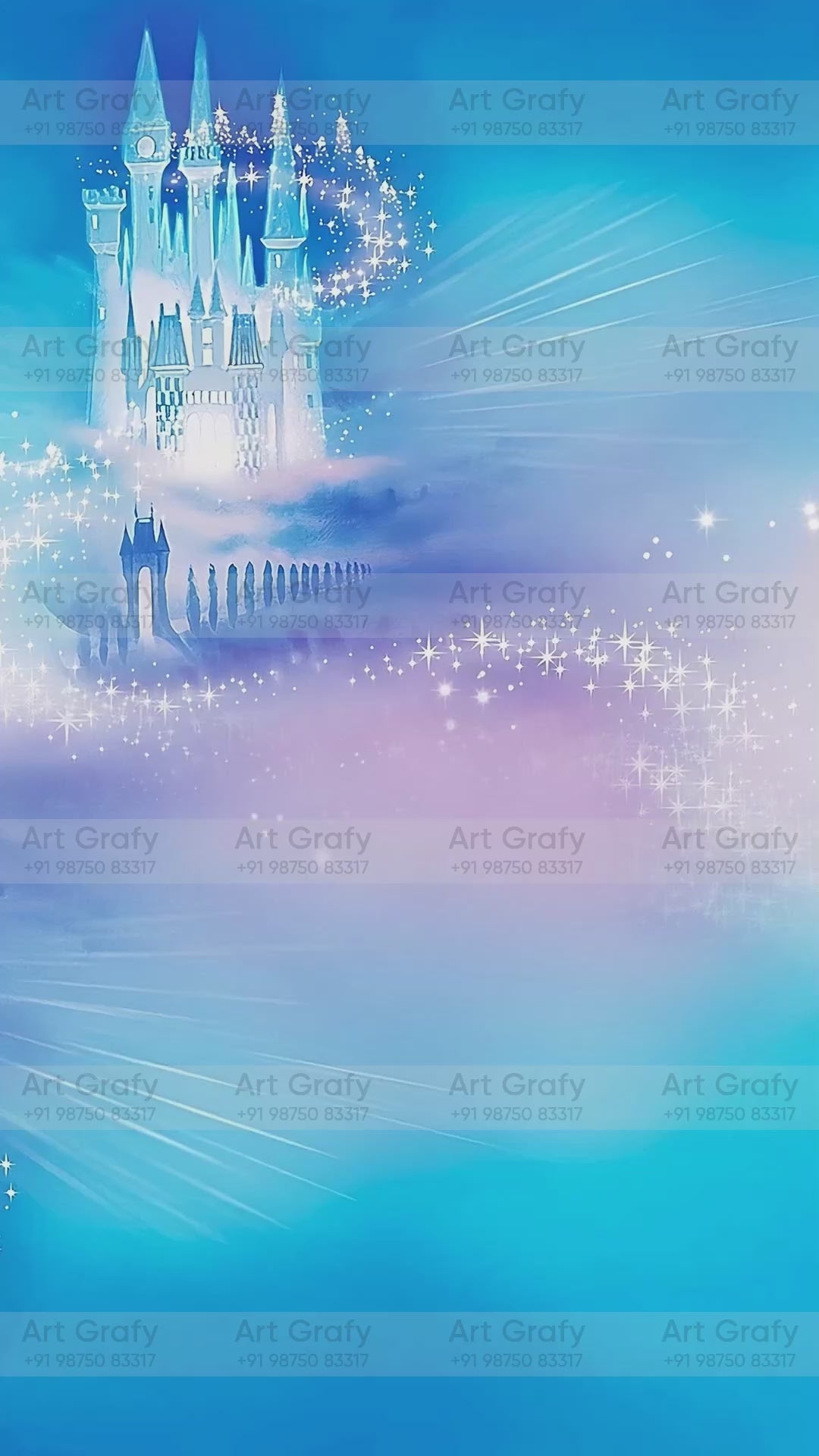 Birthday Party Invitation Card in English Language | AG-1189