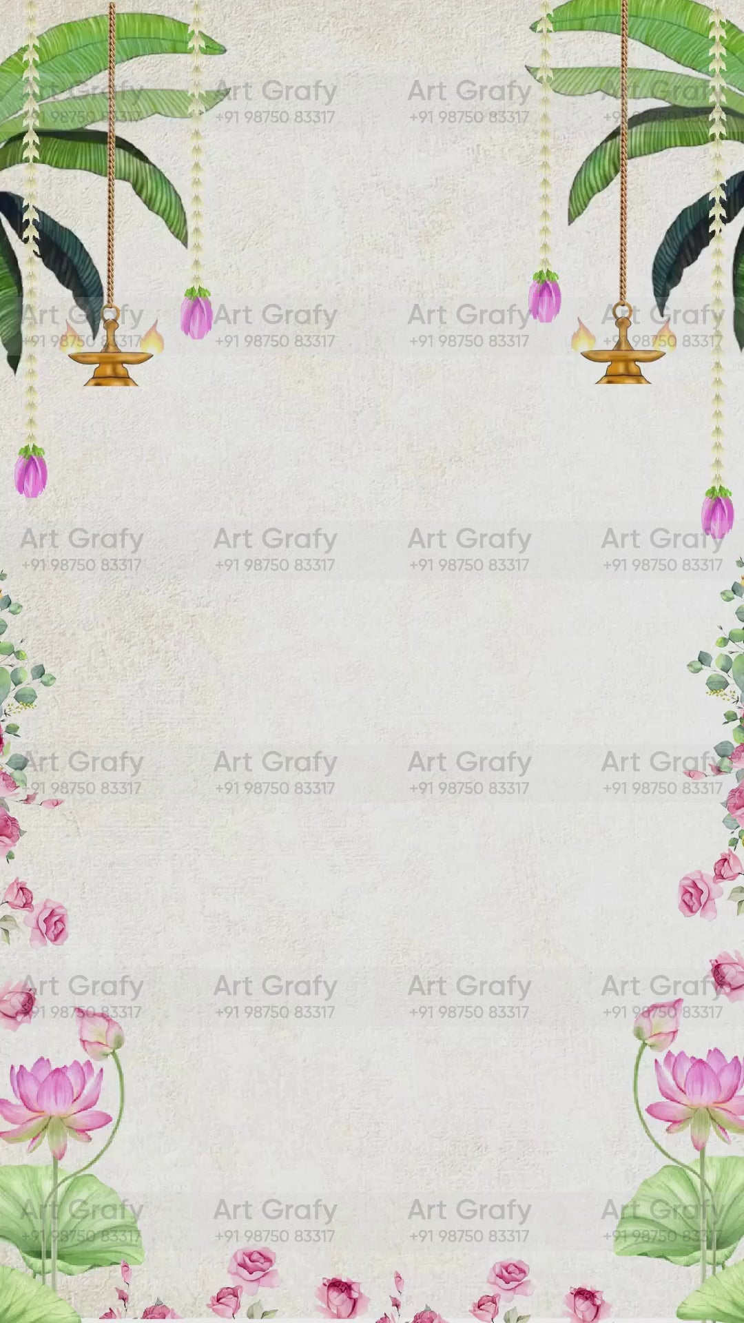 Baby Shower Invitation Video Templates | Simant vidhi Baby Shower | AG-1149