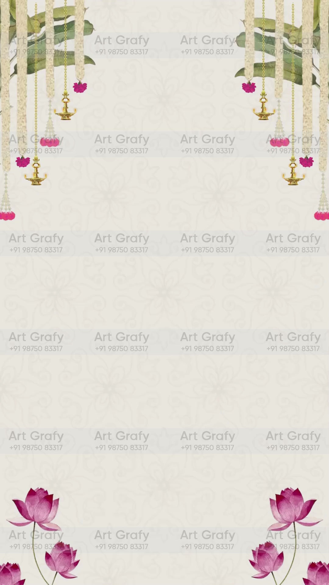 Royal Traditional Half Saree Function Invitation Card | AG-1142